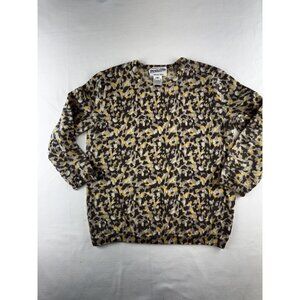 Pendleton Camo Women's Sweater Sz M 100% Merino Wool